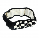 Autodekoratsioon Auto stiilis universaalne pl&uuml;&uuml;skangast l&auml;bim&otilde;&otilde;t 38 cm auto rooli kate, mis sobib enamiku autode jaoks Auto roolikatted valge