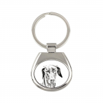 Dobermann, Doberman Pinscher, Dobie - keychain with a dog, keychain with a print, personalized pendant from the Art-Dog brand
