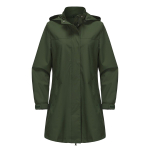 Naiste kaevikud mantlid, pikad varrukad, eemaldatavad kapuutsiga jakid, veepritsmevastane tuulejakk, s&uuml;gis, kevad, &otilde;huke v&auml;lisriie 3XL roheline