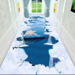 3D Koridorivaibad Esiku Elutoa Kaunistamiseks Kodu Hotelli Fuajee Pikk Vaip Trepi Ala Vaip Sissep&auml;&auml;su Uksematt W80*H200CM