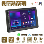 Android Carplay Autoraadio Renault Duster Arkana 2018-2021 jaoks Multimeediapleier Peak Unit Stereo GPS-navigatsioon BT WIFI 2+32GB 2+32GB