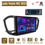 Android autoraadio Lada Vesta NG 2023 jaoks Multimeediam&auml;ngija Peaseade Stereo GPS Navigatsioon BT WIFI 1+16GB 1+16GB,B