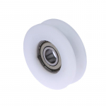 Uuenduslik ja praktiline 8*40*11,5 mm 608ZZ pakend plastkile POM trossirulli laager valge U-soonega