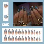 Pure Desire roosad prantsuse valge serva kantavad kunstk&uuml;&uuml;neplaastrid