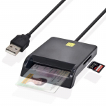 USB SIM-kiipkaardilugeja pangakaardi IC/ID EMV TF MMC kaardilugejatele USB-CCID ISO 7816 Windows 7 jaoks must