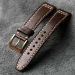 Klassikaline tipptasemel peakihiline veisenahast rihm pronksist k&auml;ekellaklamber, 20 mm 21 mm 22 mm, pehme meeste vana nahast k&auml;ev&otilde;ru pronksist 20mm