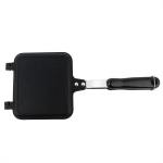 Kahepoolne praepann, grilljuustumasin, kleepumatu v&otilde;ileivak&uuml;psetaja, &uuml;mberp&ouml;&ouml;ratav grillpann r&ouml;stsai Panini vahvli jaoks must