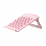 Bracket Riser Stand S&uuml;learvutihoidik Laua s&uuml;learvuti tugi Ventilatsiooni jahutuse tugi S&uuml;learvuti alus roosa