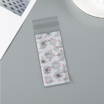 Vogue 5*10cm 100tk/partii k&uuml;psiste pakendikotid kommid plastikust isekleepuvad armsad huulepulgakotid kingituseks v&auml;ike pakendekott 14