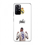 Coque Maniacase pour Xiaomi Redmi Note 11S 5G Kylian Mbappe Real Madrid 9 Hola