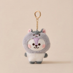 BT21 MANG BABY FLUFFY Lamav nukk/ V&otilde;tmehoidja/ Kost&uuml;&uuml;mikapp Bucket Hat Set/ String Mini Bag Charm Pouch/ Face Doll Crossbody kott (5 Valikud) Key ring
