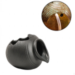 Keraamiline tsirkuleeriv purskkaevupurk 4x3,7x3,5 tolli Avatud veepaak Dekoratiivne sise- ja v&auml;listingimustes kasutamiseks Style B