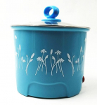 1,5L 220V multifunktsionaalne elektriline roostevabast terasest kuumapott mininuudlitega riisipliit reisimiseks ja koju, kasutades EL/AU/UK/US pistikut sinine