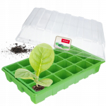 KADAX Mini szklarenka miniszklarenka szklarnia 24 Kom&oacute;rki Tacka Do Wysiewu