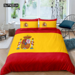 Rahvuslipp Tekikoti Komplekt King Suurus Loov Ameerika Lipu Voodipesukomplekt Teismelistele T&auml;iskasvanutele Mikrokiust &Uuml;hekohaline Kahekohaline Tekikott 140x200cm 3pcs