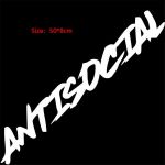 Antisotsiaalne autokleebis Lipu esiklaas Loominguline v&otilde;istluskiri Dekoratiivne stiil Vin&uuml;&uuml;lkleebised S&otilde;iduki veoauto mootorratas A4