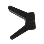 2 V Shaped Boat Trailer Bow Stop Accessories Practical Easy to Use Rubber Replacement for Fishing
