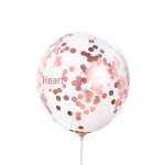 12-tollised &uuml;mmargused litritega &otilde;hupallid peo- ja pulmakaunistusteks 12 inches roosa kuldne v&auml;rv