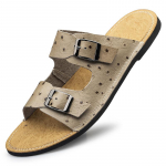 Ehtsast nahast sussid Meeste sandaalid Rannas Flip Flop Suvised meeste kingad 38