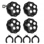 4 tk pasta t&uuml;&uuml;pi rattad Universaalsed rattad m&ouml;&ouml;bli jaoks 360 kraadi p&ouml;&ouml;rlevad rattad kontorim&ouml;&ouml;bli jaoks 4pcs Without brakepats must