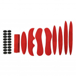 Universaalne kiivri sisemine polsterduskaitse vahtpolstrid, tihendatud vooder Sponge v&auml;lispordi rattas&otilde;iduks mootorratta jalgrattatarvikud