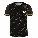 Meeste T-s&auml;rk Kiiresti kuivav Sport Tennis Riided Mood 3D Printimine Sulgpallivormid Naiste Treening T-s&auml;rk Meeste Topid T-s&auml;rgid M