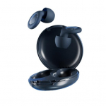 1 komplekt Silikoonist m&uuml;ra v&auml;hendavad k&otilde;rvatropid koos k&otilde;rvaotstega Pestav veekindel pehme korduvkasutatav kuulmiskaitse Kontserdid T&ouml;&ouml;&otilde;petus Vaikne magamine sinine