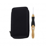 1 Komplekt Valgustusega Heegeln&otilde;elte Komplekt Hoiukarbiga USB Laetav 2,5 MM kuni 6,5MM 9 Suurust DIY LED Valgustusega Heegeln&otilde;el Heegeldamine Kudumine vana puu v&auml;rv