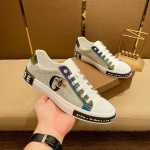 Itaalia Disainerid Meeste Vabaaja Jalatsid Luksusmood Ehtne Nahk &Auml;ri Nahk Mesilane Meeste Kingad Mees Sport Klassikalised Tossud 42 valge