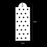 Kookide pritsimall Plastikust Kaunistust&ouml;&ouml;riistad K&uuml;psetusvorm K&uuml;psise tempel Magusate jaoks Reljeeftr&uuml;kk Maalimise Joonistamise &Scaron;abloon