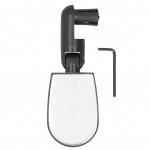 Jalgratta tahavaatepeeglid 360 kraadi p&ouml;&ouml;ratavad universaalsed jalgratta juhtraua peeglid mustad