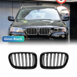 1 paar eesmist neeruv&otilde;ret matt l&auml;ikiv must BMW X3 F25 jaoks 2010 2011 2012 2013 asendusv&otilde;idus&otilde;idu p&otilde;rkeraua auto stiil