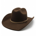 Western Cowboy M&uuml;ts Retro V&ouml;&ouml; Villane Silindrim&uuml;ts Ratsam&uuml;ts Etnilises stiilis M&uuml;ts Viltm&uuml;ts 02 M（56-58cm） khaki