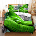 voodipesukomplekt tekikottide komplekt 3D voodipesu digitaaltr&uuml;kk voodipesu queen-size voodipesukomplekt moedisain EU single(135x200cm)
