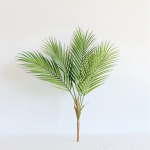 1 tk palmileht tehispuu Real Touch plasttaimed Koduaia kaunistused Troopilised rohelised taimed S