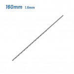 Eriti pika sirge varrega puur suurema ulatuse ja mugavuse tagamiseks Dia:1.5mm L:160mm