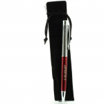 Stylo - Pierres et Min&eacute;raux - H&eacute;matite - Rouge Bordeaux - Rechargeable - Pochette cadeau