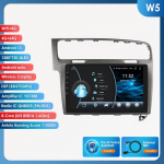 Hizpo Hizpo 10.1 Carplay 4G 2 Din Android 13 Autoraadio Volkswagen Golf 7 2013 - 2017 jaoks Must Hall Videos&uuml;steem GPS DSP Intelligentene Autoradio RDS W5 G 8Core 4G 64G AI