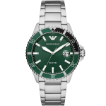 Emporio Armani AR11338 meeste sukelduja k&auml;ekell 42 roheline