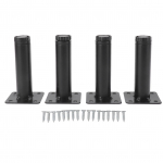 M&ouml;&ouml;blijalad Reguleeritavad Rauast Kappijalad Metallist &Uuml;mmargused Diivanitoejalad Reguleeritavad Jalad jaoks