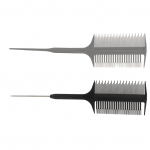Juuksuri kammikomplekt juuksuri jaoks, kahepoolne juuste v&auml;rvimise kamm, v&auml;rvimiskomplekt juuksuri ja habemeajamistehnikas