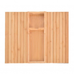 Bambusest diivani k&auml;etoe kandik topsihoidjaga, libisemiskindel diivani organiseerija kandik, kokkupandav diivani kandiklaud jookide, telefoni, puldi jaoks