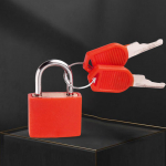 8tk Mini tabalukk 2 v&otilde;tmega V&auml;rviline reisivargusvastane lukk tsingisulamist reisikohvri tabaluku lukk kodukooli j&otilde;usaali kontorisse Poland