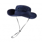 Fishermani m&uuml;ts, reguleeritava suurusega, UV-kaitsega hingav p&auml;ikesevari, kuppelbasseini pitsiline disain tumesinine v&auml;rv