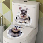 1 tk ilus Lotus Butterfly tualettkleebis Vannitoa tualettruumi kate Dekoratiivne veekindel isekleepuv kleebis