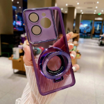 Magnetiline r&otilde;ngasklambri hoidik telefoni&uuml;mbris Xiaomi Redmi Note 13 9 8 7 13C 12C 11 10 12 13 Pro Plus Turbo 3 l&auml;bipaistvale &uuml;mbrisele Redmi 13C 5G valge