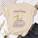 Unisex V&auml;ike Prints T-s&auml;rk Naiste T-s&auml;rgid Harajuku T-s&auml;rk T&uuml;drukute Riided Esteetilised Riided ja Dudu T-s&auml;rk Naiste Koomiksi T-s&auml;rgid XS