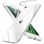 &Uuml;li&otilde;huke l&auml;bipaistev silikoonist pehme &uuml;mbris iPhone SE 2025 2022 2020 2016 SE4 SE3 SE2 SE1 jaoks L&auml;bipaistev tagakaas P&otilde;rutuskindel for iPhone SE 2016