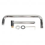 Du&scaron;ipea pikendus &auml;&auml;rikuga S-kujuline du&scaron;ivars Seinale kinnitatav P&ouml;&ouml;ratav Roostevabast terasest du&scaron;&scaron; Plating