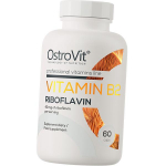 Vitamiin B2, Riboflaviin, Vitamin B2 Riboflavin, Ostrovit 60kaps (36250124) 60caps